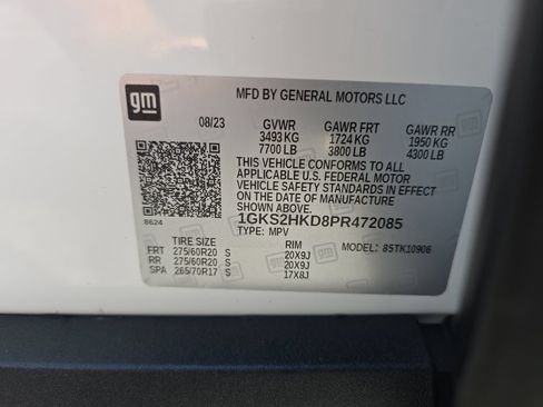Certified 2023 GMC Yukon XL AT4 w/ LPO, Floor Liner Package AWD/4WD image 37