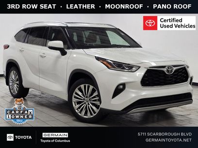 Certified 2022 Toyota Highlander Platinum