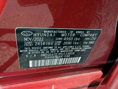 Used 2023 Genesis G70 2.0T AWD/4WD image 14