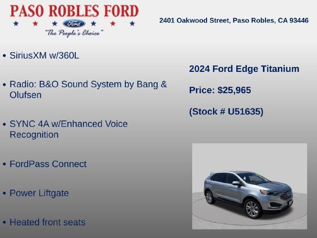 Used 2024 Ford Edge Titanium AWD/4WD image 5