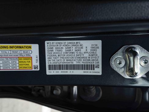 Used 2024 Honda Civic Sport image 45