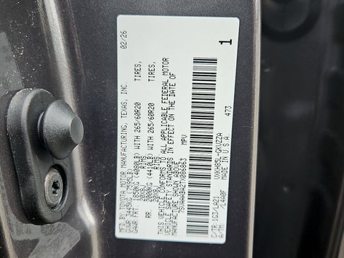 New 2026 Toyota Sequoia Platinum AWD/4WD image 10