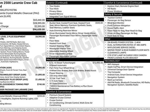New 2026 RAM 2500 Laramie AWD/4WD image 6