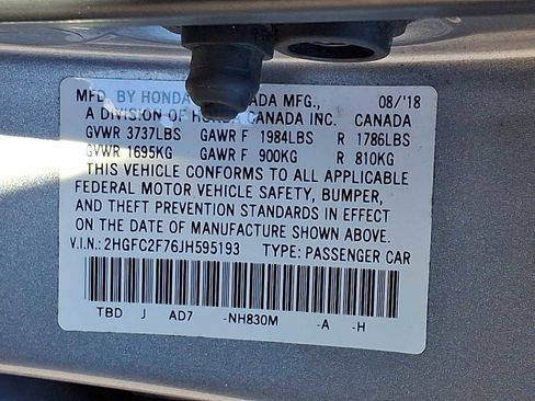Used 2018 Honda Civic EX image 27