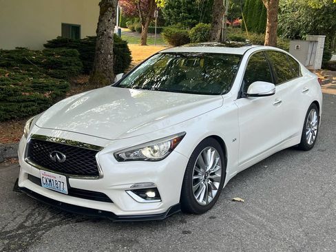 Used 2019 INFINITI Q50 Luxe w/ Essential Package (3.0T Luxe) AWD/4WD image 1