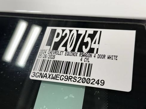 Certified 2024 Chevrolet Equinox RS w/ LPO, Floor Liner Package AWD/4WD image 30