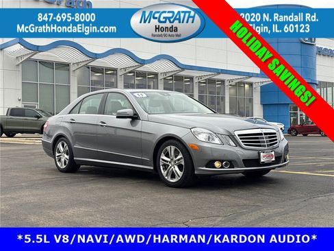 Used 2011 Mercedes-Benz E 550 4MATIC Sedan image 1