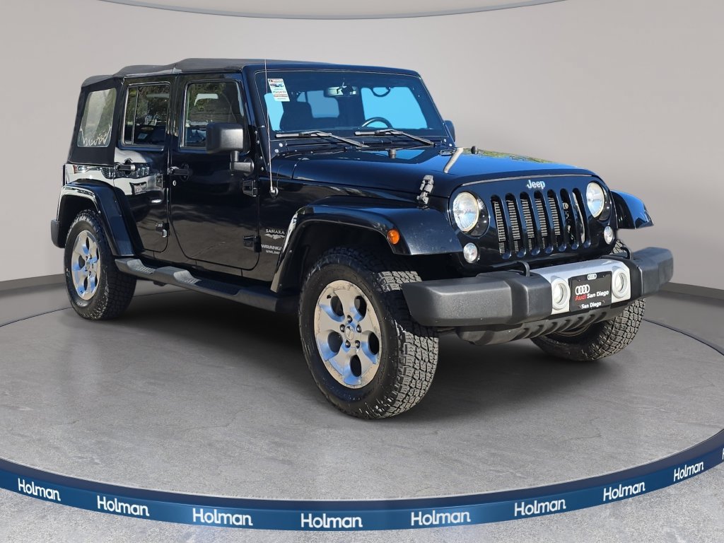Used 2015 Jeep Wrangler Unlimited Sahara w/ Connectivity Group AWD/4WD image 4