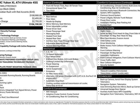 New 2026 GMC Yukon XL AT4 Ultimate AWD/4WD image 5