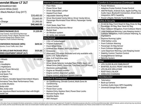 Used 2024 Chevrolet Blazer LT w/ Convenience Package FWD image 11