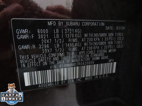 Used 2024 Subaru Ascent Touring w/ Popular Package #2 image 32