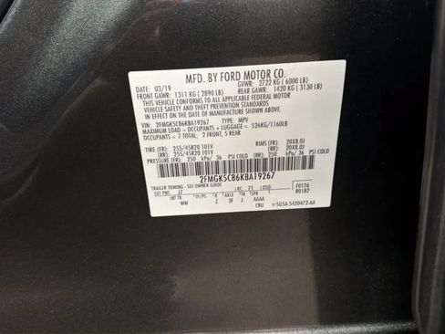 Used 2019 Ford Flex SEL w/ Equipment Group 202A FWD image 23