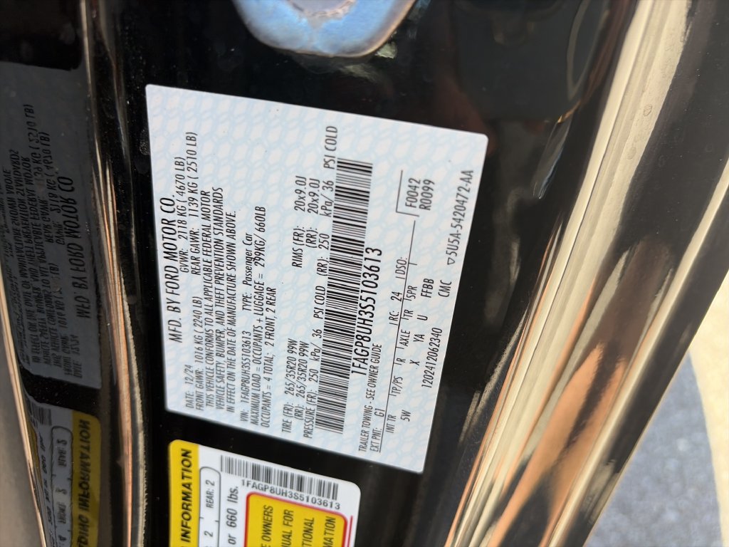 Certified 2025 Ford Mustang Premium RWD image 32