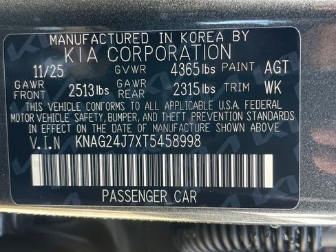 New 2026 Kia K5 LXS FWD image 33