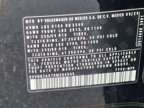 Used 2024 Volkswagen Tiguan Wolfsburg Edition FWD image 33