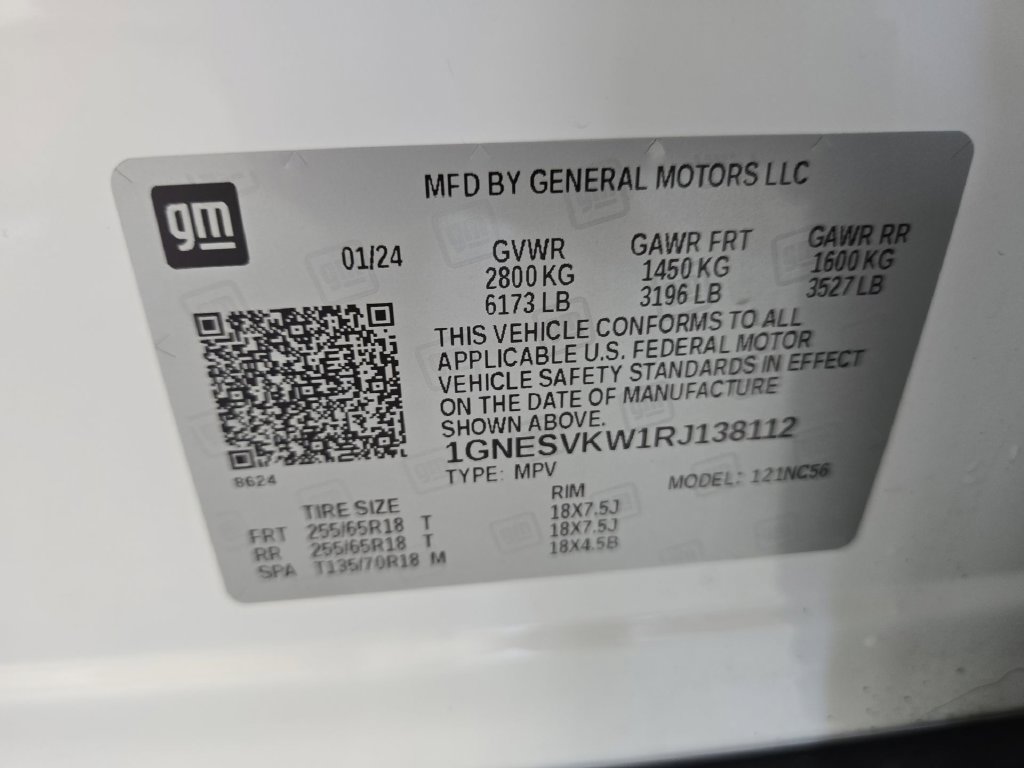 Certified 2024 Chevrolet Traverse LT FWD image 42