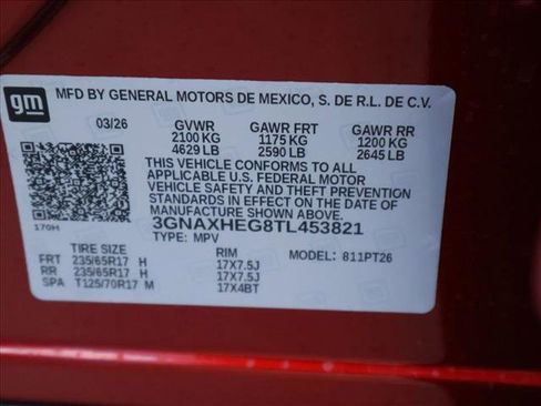 New 2026 Chevrolet Equinox LT w/ Convenience Package II FWD image 18