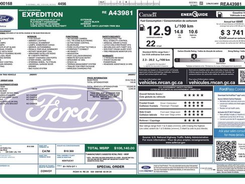 Used 2024 Ford Expedition Platinum AWD/4WD image 44