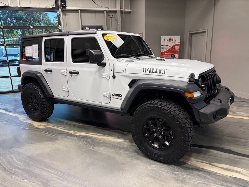 Used 2020 Jeep Wrangler Unlimited Sport AWD/4WD image 29