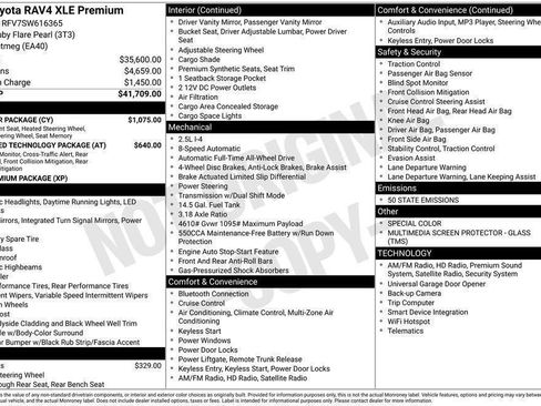 New 2025 Toyota RAV4 XLE Premium w/ Weather Package image 34