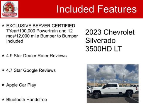 Used 2023 Chevrolet Silverado 3500 LT w/ Convenience Package AWD/4WD image 5