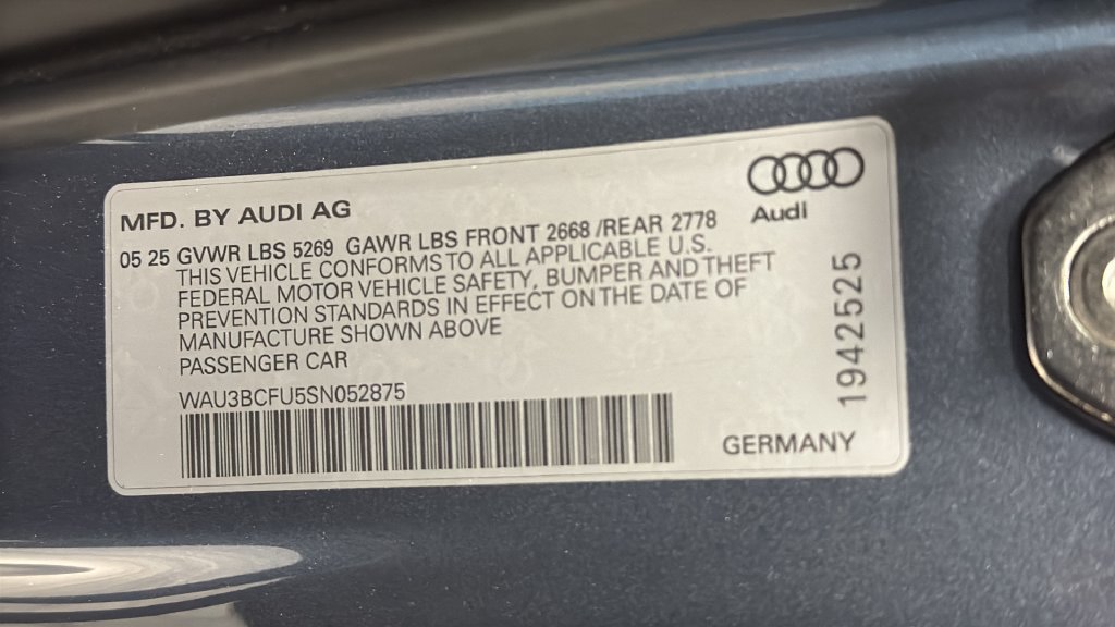 Used 2025 Audi A5 Prestige w/ 19" Wheel Package AWD/4WD image 27
