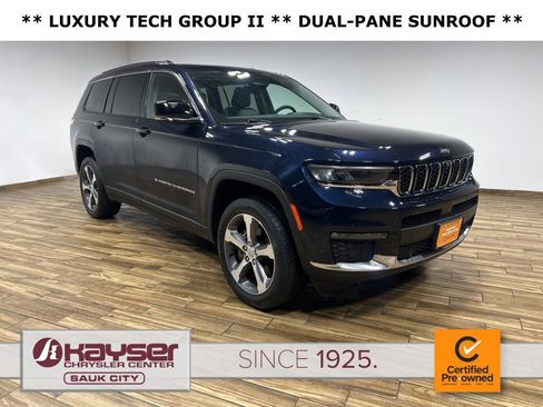 Certified 2023 Jeep Grand Cherokee L Limited w/ Luxury Tech Group II image 1