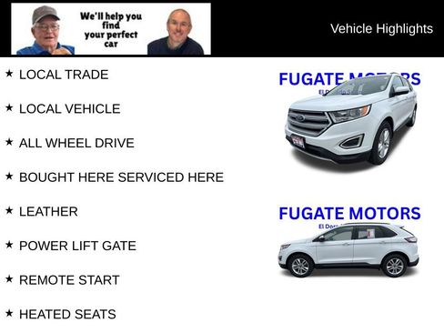 Used 2018 Ford Edge SEL w/ Equipment Group 201A AWD/4WD image 8
