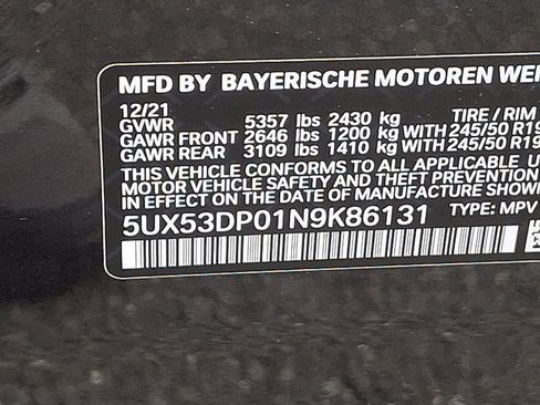 Used 2022 BMW X3 xDrive30i w/ Premium Package 2 AWD/4WD image 27