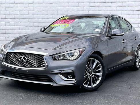 Used 2023 INFINITI Q50 Luxe w/ Cargo Package RWD image 1