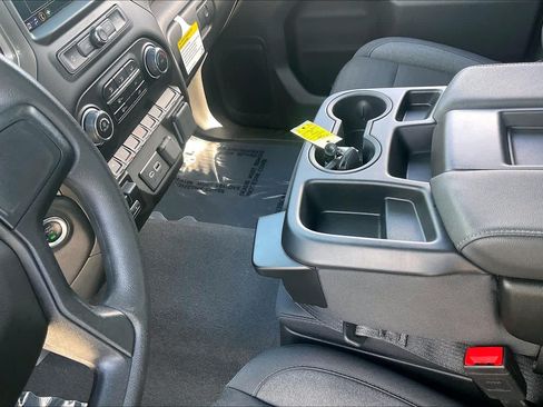 Used 2025 Chevrolet Silverado 1500 Custom w/ Turbomax Blackout Package RWD image 16