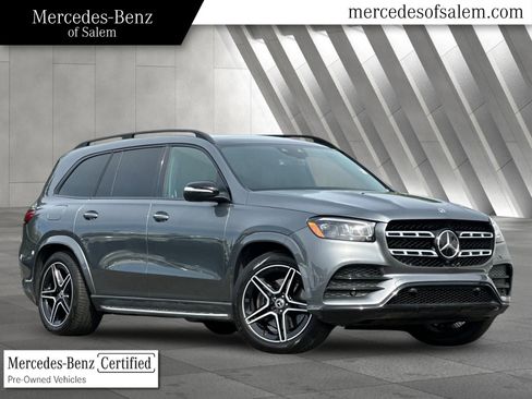 Used 2022 Mercedes-Benz GLS 450 4MATIC w/ AMG Line Exterior image 1