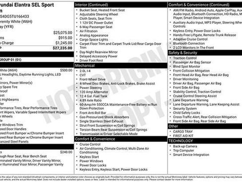 New 2026 Hyundai Elantra SEL Sport image 5
