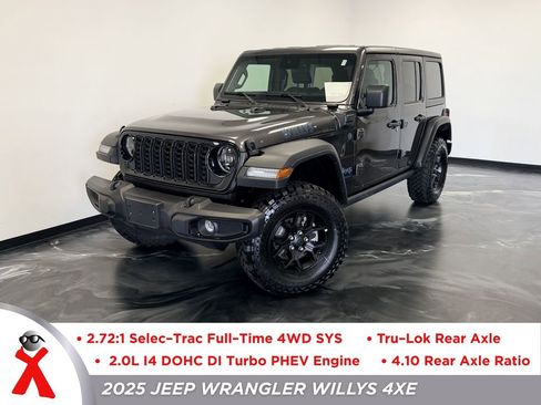 Used 2025 Jeep Wrangler Unlimited Sport S 4xe AWD/4WD image 1