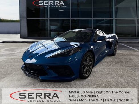 Used 2024 Chevrolet Corvette Stingray Preferred Cpe w/ Z51 Performance Package RWD image 1