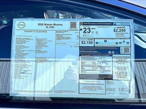 New 2026 Nissan Murano SL image 14