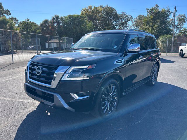 Used 2023 Nissan Armada Platinum w/ Captain's Chairs Package AWD/4WD image 1