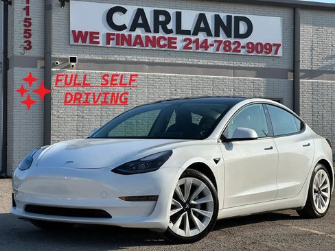 Used 2022 Tesla Model 3 Long Range AWD/4WD image 1