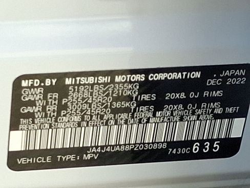 Used 2023 Mitsubishi Outlander SE AWD/4WD image 26