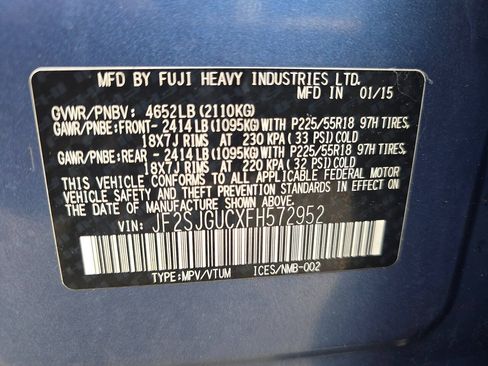 Used 2015 Subaru Forester 2.0XT Touring w/ Popular Package #2 AWD/4WD image 52