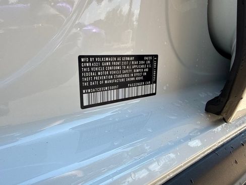 Certified 2025 Volkswagen GTI SE FWD image 31