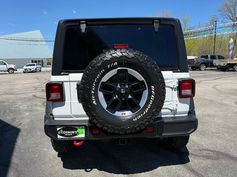 Used 2021 Jeep Wrangler Unlimited Rubicon w/ Uconnect 4C Nav & Sound Group AWD/4WD image 4
