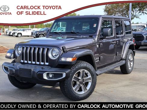 Used 2020 Jeep Wrangler Unlimited Sahara image 1
