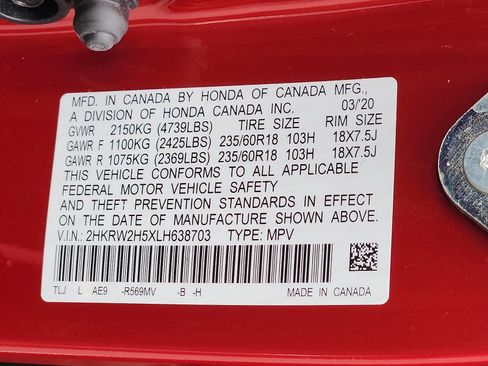 Used 2020 Honda CR-V EX image 27