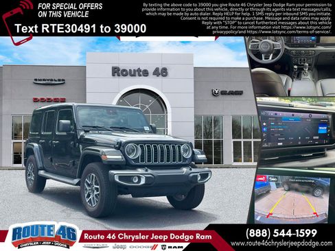 Used 2025 Jeep Wrangler Unlimited Sahara AWD/4WD image 1