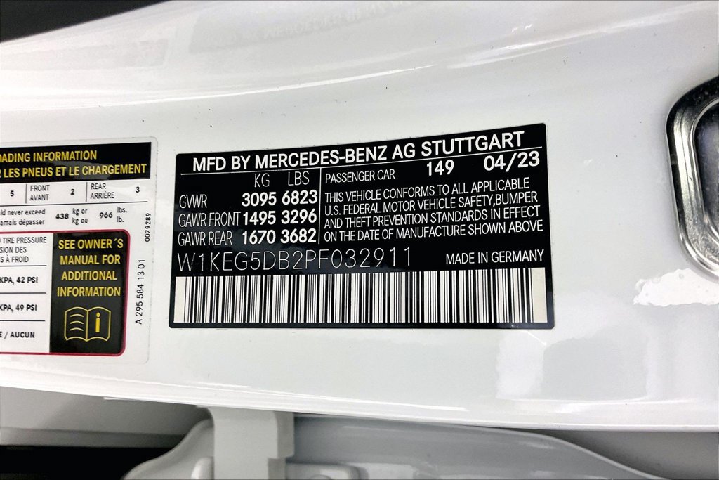 Certified 2023 Mercedes-Benz EQE AMG 4MATIC Sedan image 25