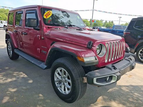 Used 2021 Jeep Wrangler Unlimited Sahara AWD/4WD image 1