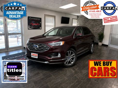 Used 2019 Ford Edge Titanium w/ Equipment Group 301A FWD image 1