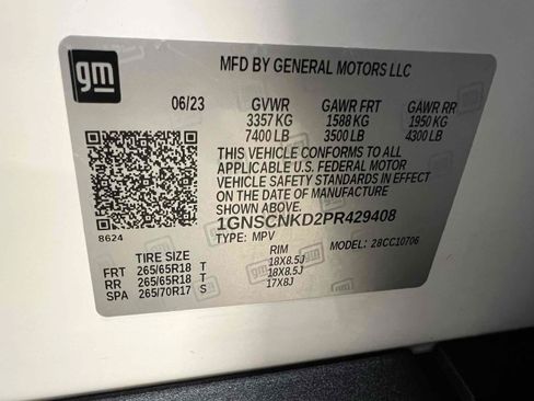 Used 2023 Chevrolet Tahoe LT RWD image 15
