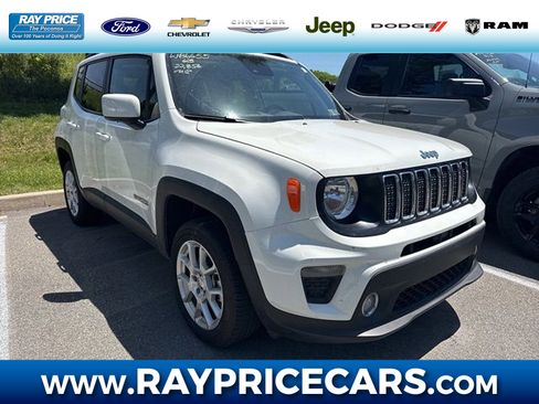 Used 2021 Jeep Renegade Latitude w/ Sun & Sound Group AWD/4WD image 1
